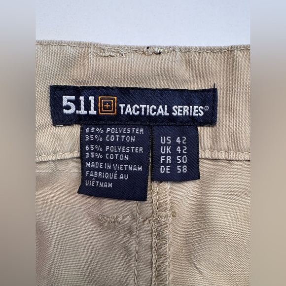 5.11 Tactical Mens Shorts Size 42 - 9 Inch Inseam Pro Cargo Ripstop FlexLite - Picture 5 of 10
